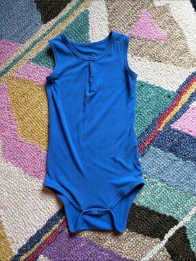 Kyte BABY bamboo onesie in SAPPHIRE- 2T